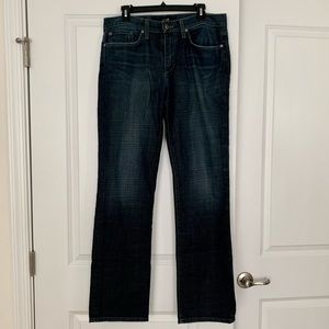 Dark Indigo Joe’s Jeans “The Classic”- W33